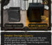 2. Greater Storage Capacity Easily accommodates a Warhammer 40K army of 3,000 points or more. The adjustable shelf heights also leave ample room for large monsters or even Titan-class units—making this warhammer storage solution ideal for collectors who demand both space and flexibility.